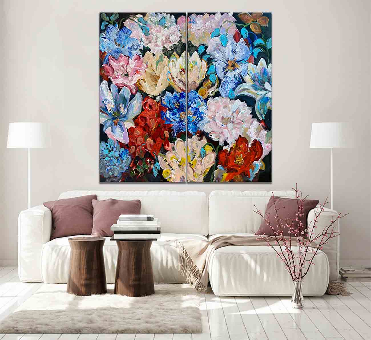 Schep formaat duizelig Prachtige bloemen schilderijen | Unieke kunstwerken!
