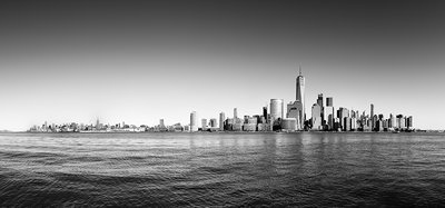 Panoramic views New York BW