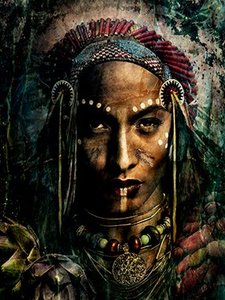 Indian portrait - SALE 