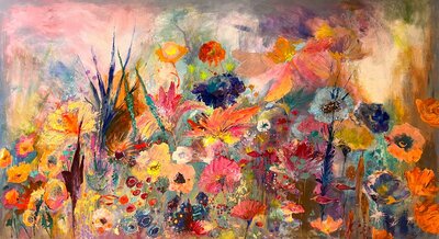 Dreaming - 180 x 100 cm  - Schilderij abstract