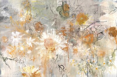 Sunshine - 150 x 100 cm - Schilderij abstract