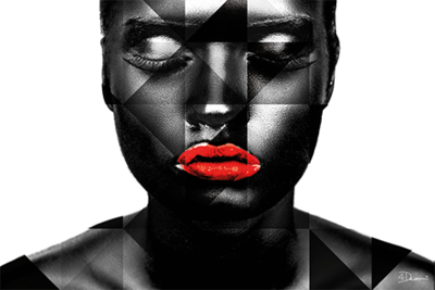 Black Woman - Fotokunst vrouw