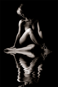 Reflection - Fotokunst vrouw