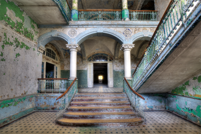 Entrance - Fotokunst  gebouwen