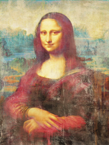 Fotokunst Mona Lisa