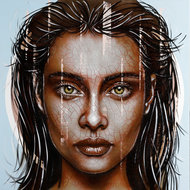 Powerful-110-x-110-Vrouwen-schilderij