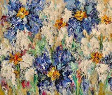 White-Serene-120-x-100-Bloemen-schilderij