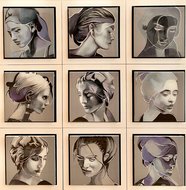 Inner-Ladies-66-x-66-cm-Epoxy-schilderij-portretten