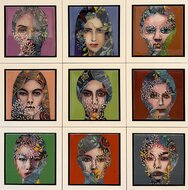 The-Spirits-66-x-66-cm-Epoxy-schilderij-portretten