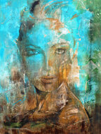 Beginnings-120-x-160-cm-Schilderij-vrouw