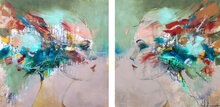 Tweeluik-Exchange-260-x-130-cm--Schilderij-vrouw