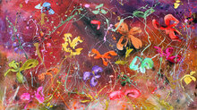 Flowers-for-everyone-180-x-100-cm--Schilderij-bloemen