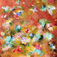 Flowers-Swift-80-x-80-cm--Schilderij-bloemen