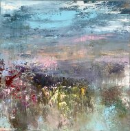 Spring-colors-100-x-100-cm-Schilderij-abstract