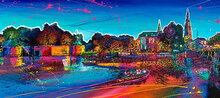 Schilderij-Skyline-van-Breda