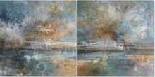 Serene-horizons-2-luik--200-x-100-cm-Schilderij-Abstract