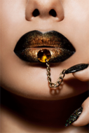 Golden-Lips-Fotokunst-vrouw