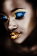 Contrast-Fotokunst-vrouw