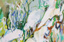 Daybreak - 100 x 100 cm - Abstract bloemen schilderij_8