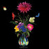 Flower vase - Fotokunst bloemen vaas _8