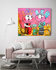 Pinky's teaparty - 120 x 100 cm - Vrolijk schilderij_8