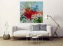 Spring Vibes - 130 x 130 cm - schilderij bloemen_8