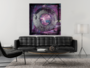 Cobra art Abstract circle purple GN 4255 ALU