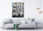 Hes vos schilderij abstract