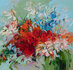 Spring Vibes - 130 x 130 cm - schilderij bloemen_8