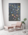 Rosea - 130 x 190 cm - Schilderij bloemen _8