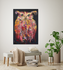 Groot schilderij uil