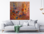 Heavenly  - 120 x 120 cm - Schilderij Landschap_8