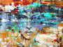 Surprised moment - 160 x 120 cm- Schilderij vrouw_8