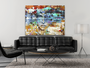 Surprised moment - 160 x 120 cm- Schilderij vrouw_8