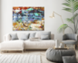 Surprised moment - 160 x 120 cm- Schilderij vrouw_8