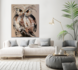 Ontroerend - 120 x 150 cm - Schilderij Uil_8
