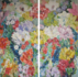 Fleuri et Coloré 200 x 200 cm Tweeluik bloemen schilderij_8