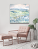 Quiet morning - 100 x 100 cm- Schilderij landschap_8