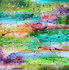 Nature reflection - 120 x 120 cm- Schilderij abstract_8