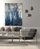 Vogeltrek - 120 x 150 cm - Schilderij Vogels_8