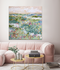 Flowerfield - 120 x 120 cm- Schilderij landschap_8