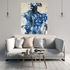 Transformatie - 100 x 120 cm - Schilderij abstract_8