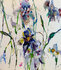 Blue Iris - 140 x 160 cm - Schilderij bloemen_8