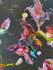 Purple Rain - 150 x 150 cm - Schilderij bloemen_8