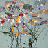 Flowers tweeluik - 160 x 80 cm - Schilderij abstract _8