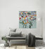Flowers tweeluik - 160 x 80 cm - Schilderij abstract _8