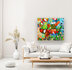 You love me the most - 100 x 120 cm - Vrolijk schilderij_8