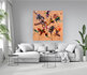 Summer Breeze - 140 x 140 cm - Schilderij bloemen_8