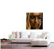 Golden - Fotokunst vrouw - 120 x 120 cm - NU IN SALE _8