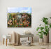Wild Poppies - 120 x 100 cm - Schilderij landschap_8